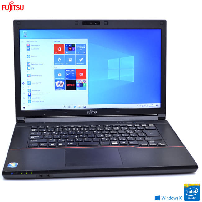 A17777)FUJITSU LIFEBOOK A553/H 搭載Intel Celeron 1000M 1.80GHz/4GB