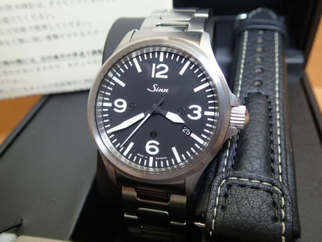 New]SINN Jin Men's Watch 50 SINN 856B.STN.M - BE FORWARD Store