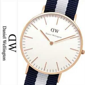 New] Daniel Watch Classic Glasgow Rose CLASSIC 36mm off-white 0503DW leather [ BE Store