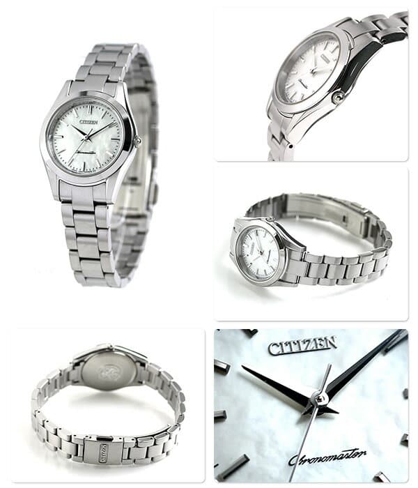 [New]Citizen Quartz Ladies Watch White Shell eb400069w BE FORWARD Store