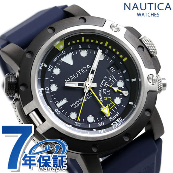 New]NAUTICA Nautica mens watch NAPPRH014 porthole 48mm Navy - BE FORWARD  Store