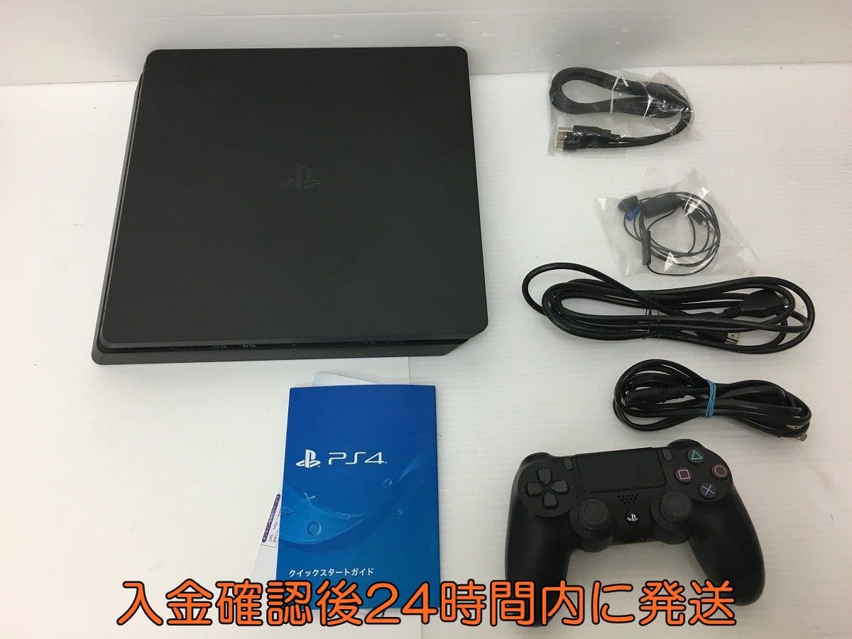 Used]SONY PS4 CUH-2100A BO1 500GB jet Black 1A0702-2394ms/F4 - BE