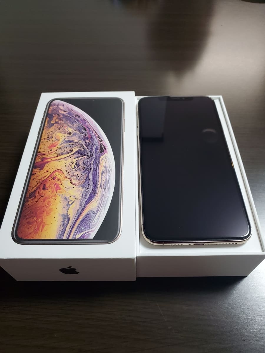 Used Iphone Xs Max 256gb Gold Sim Free Japan Apple Store Purchase Good Condition Be Forward Store