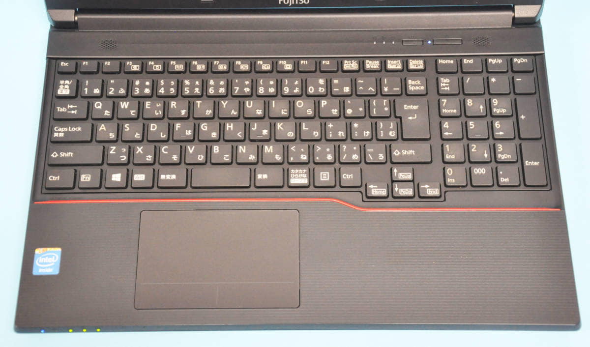 Used]♪ FUJITSU A553/HX HDD ♪ Celeron 1000M 1.8GHz/Memory 4GB/HDD