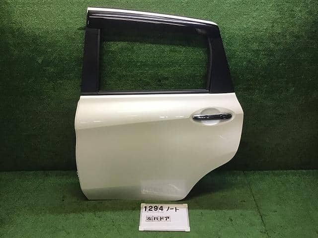 Used]Note HE12 Left Rear Door Assy 15565658 - BE FORWARD Auto Parts