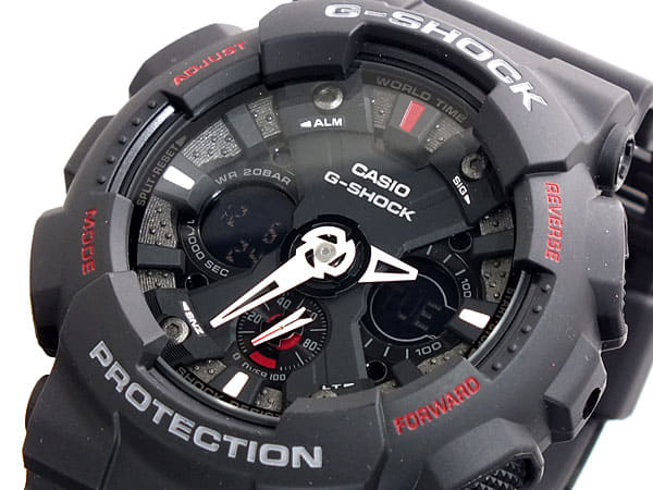 New] I boil G-SHOCK Casio G-Shock GA-120-1 analog digital Black Watch mens G -SHOCK CASIO and move it and am - BE FORWARD Store