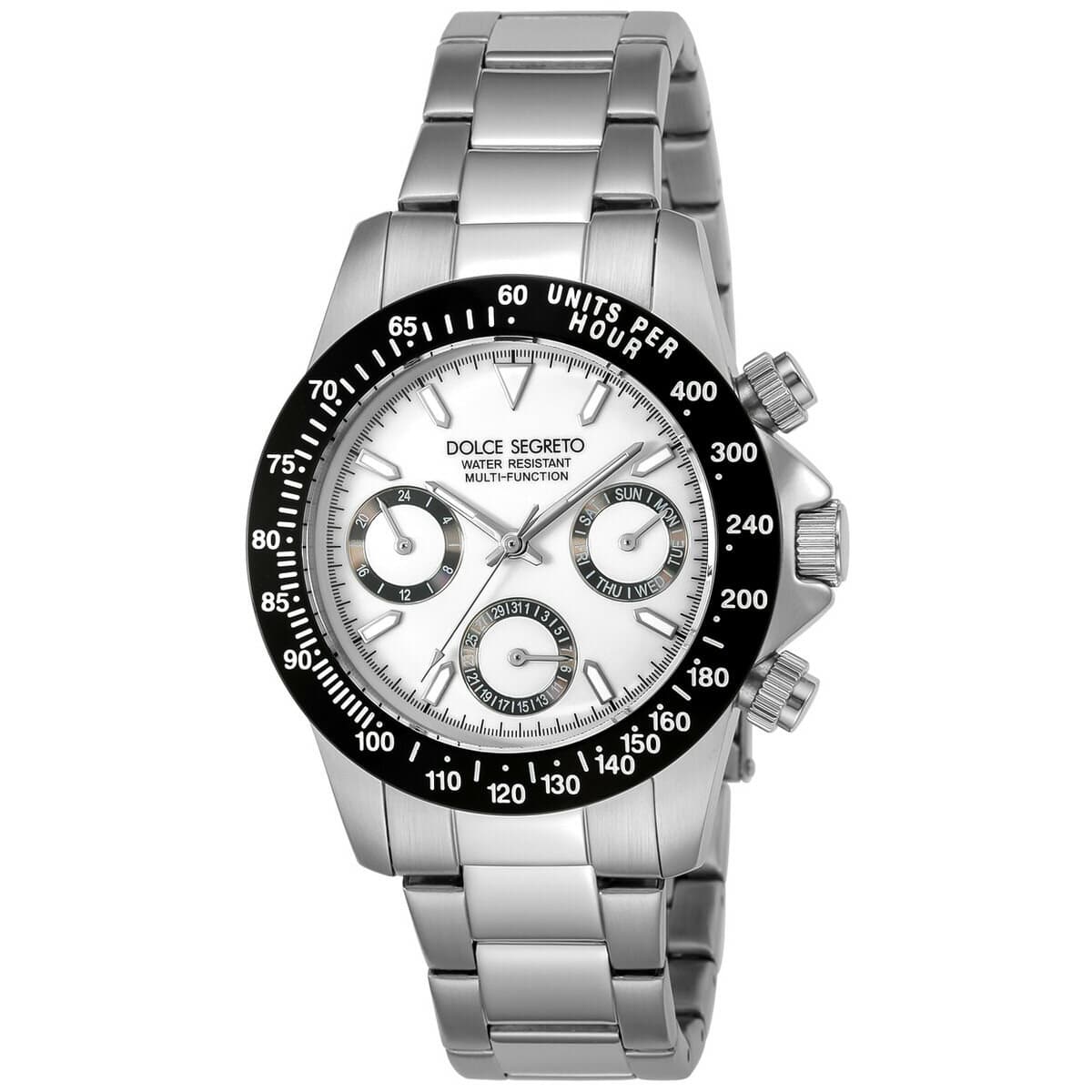 New]Dolce Segou rate watch mens Silver MCG100NWH DOLCE SEGRETO 