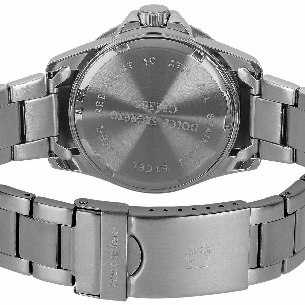 New]Dolce Segou rate watch mens Silver CSB300BK DOLCE