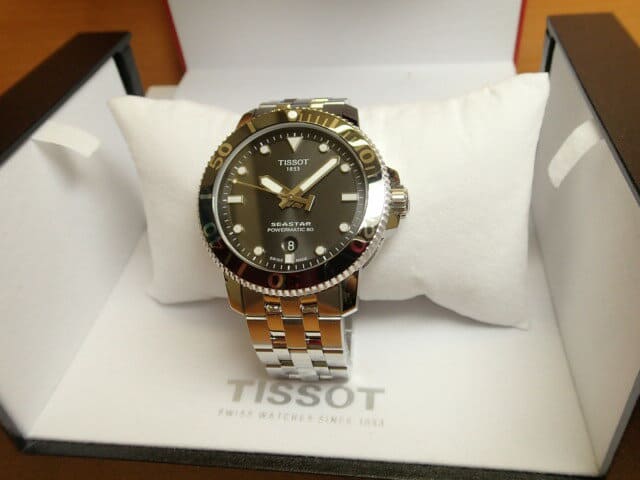 New]Tissot Sea Star 1000 Powermatic 80 Men's Automatic Quartz Watch Black  Dial Bracelet T120.407.11.051.00 - BE FORWARD Store