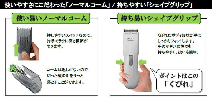 New Hair Clipper Haircut Mow Electric Hair Clipper Sukikattonomarukomusuki Comb Tescom Tescom Tc316 W White Tc Km Be Forward Store