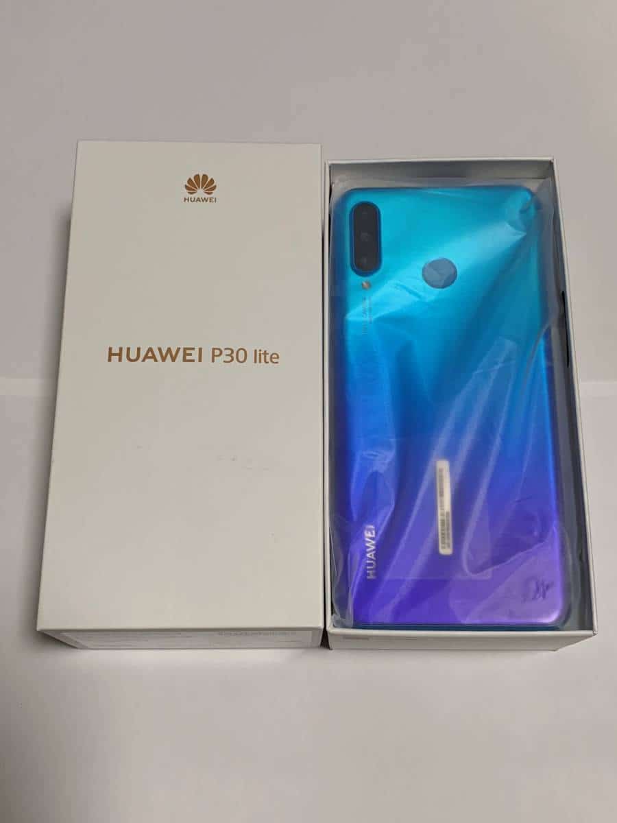 New]Huawei P30 Lite ? Peacock Blue SIM-free - BE FORWARD Store