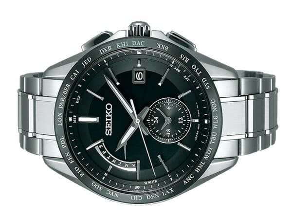 New Electric Wave Solar 10 Standard Atmosphere Waterproofing Saga233 For The Seiko Brightz Seiko Brights Watch Mens Be Forward Store