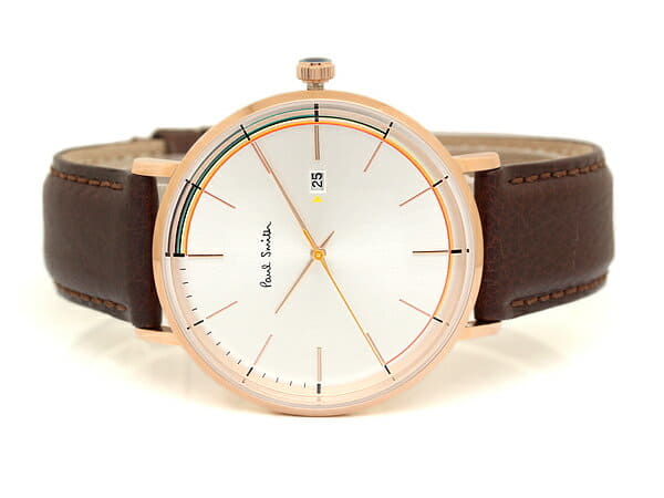 [New]Paul Smith Paul Smith watch mens leather belt analog three ...