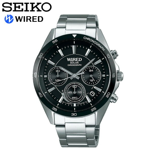 wired solar chronograph