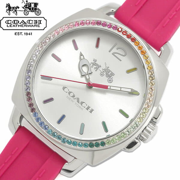 coach rhinestone watch