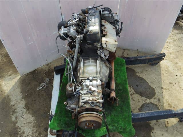 Used]Engine&Transmission 4D36 2WD MT MITSUBISHI CANTER, FE516B