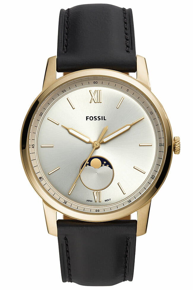 New]Fossil Minimalist Moon Phase Men's 