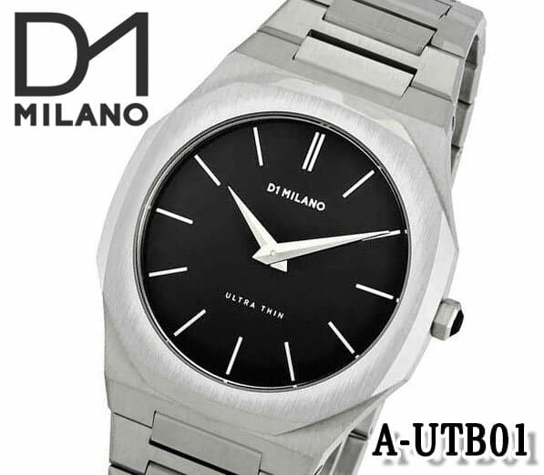 New D1 MILANO D1 Milan mens watch quartz stainless steel waterproofing Ultra Thin Ull thoraShin A UTB01 thin Face BE FORWARD Store