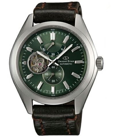 即購入OK・ω・☆AR New]Orient Star SOMES SADDLE Semi-Skeleton Men's Automatic Watch