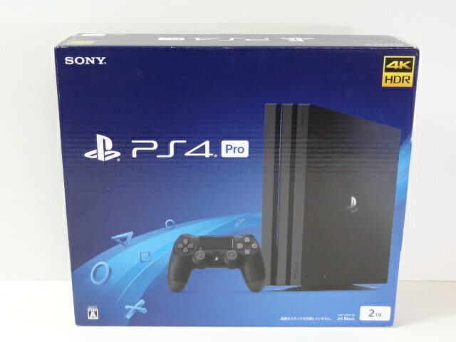Used]-free [PS4 ] box damage PlayStation 4 Pro jet Black 2TB CUH-7200CB01  box hurt existence game Tendo store - BE FORWARD Store