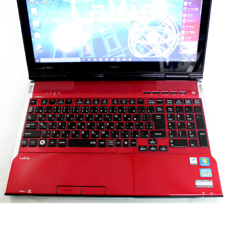 Used Nec Lavie L Ll750 Hs3er Pc Ll750hs3er Crystal Red Core I7 8gb 1tb Blu Ray 15 6 Type Radio Lan Windows10 Web Camera Be Forward Store