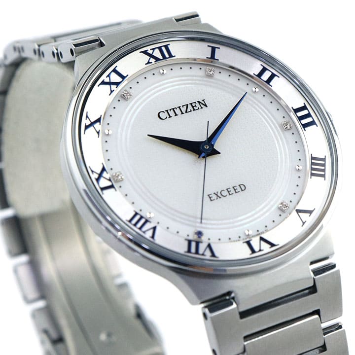 New]Eco Drive solar Something Blue mens watch Citizen EXCEED 