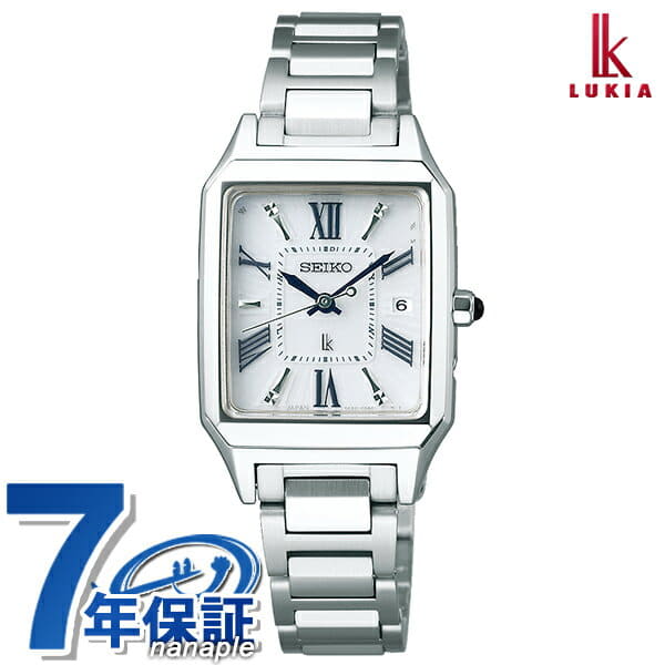 New]SEIKO Lucia Electric wave solar Lady's watch square