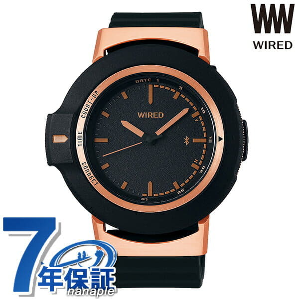 New SEIKO wired WW tsudabu Bluetooth mens Lady s watch AGAB403 SEIKO WIRED TYPE 01 Black clock BE FORWARD Store