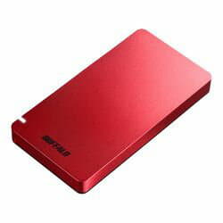 New]Buffalo SSD-PGM960U3-R USB3.1(Gen2) portable SSD 960GB red 
