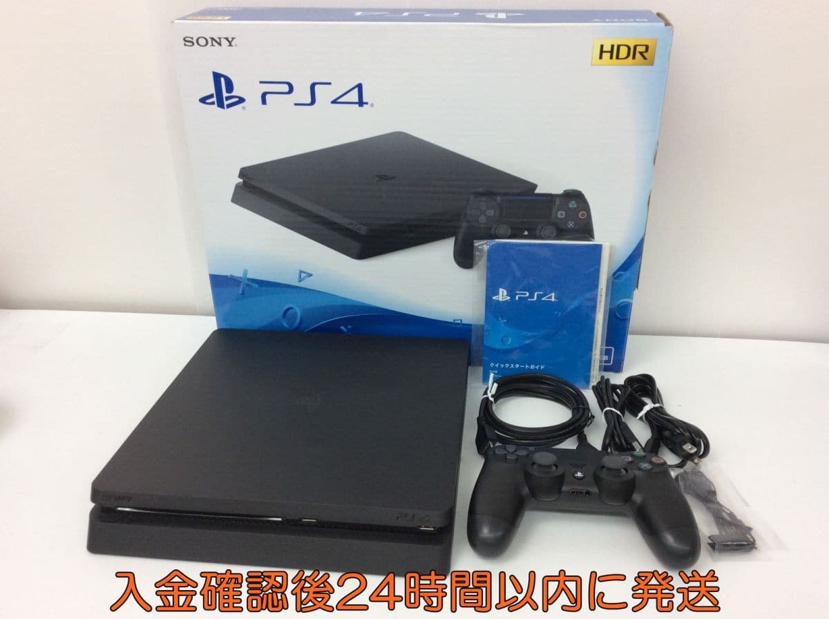 Used]SONY PS4 Black CUH-2100A 500GB PlayStation4 DC07-299jy