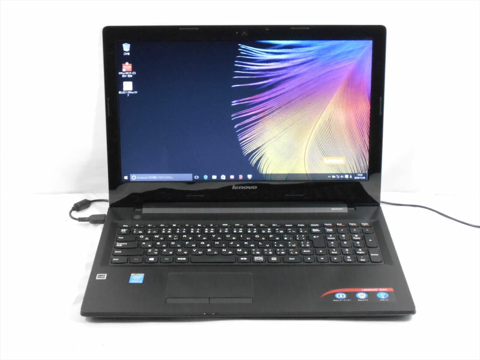 Used]Lenovo G50-80 80E5 Corei5 5,200 U 2.2GHz memory 4GB HDD500GB