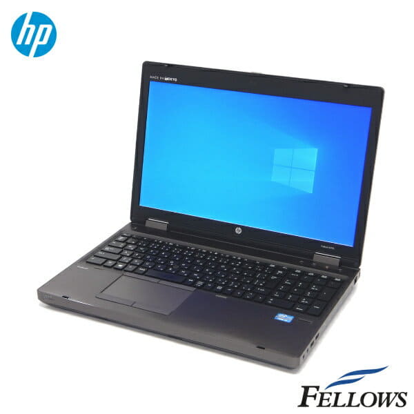 Pd12 HP ProBook 6570b i5-3360M/4GB/320GB/DVDマルチ/WLAN/Win10 Pro 中古品 Refurbished) HP 6570b Probook with Numeric Keypad 15.6 Inch Screen