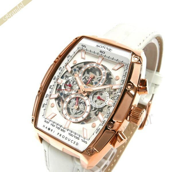 New]SONNE×HAORI Men's Automatic Winding Watch Koichi Iwaki
