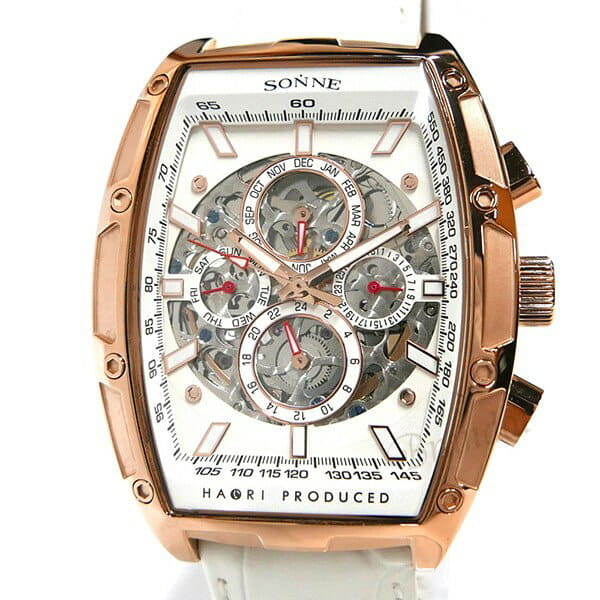 New]SONNE×HAORI Men's Automatic Winding Watch Koichi Iwaki