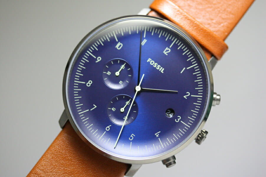 New FOSSIL CHASE TIMER Men s Quartz Chronograph Watch BE FORWARD Store
