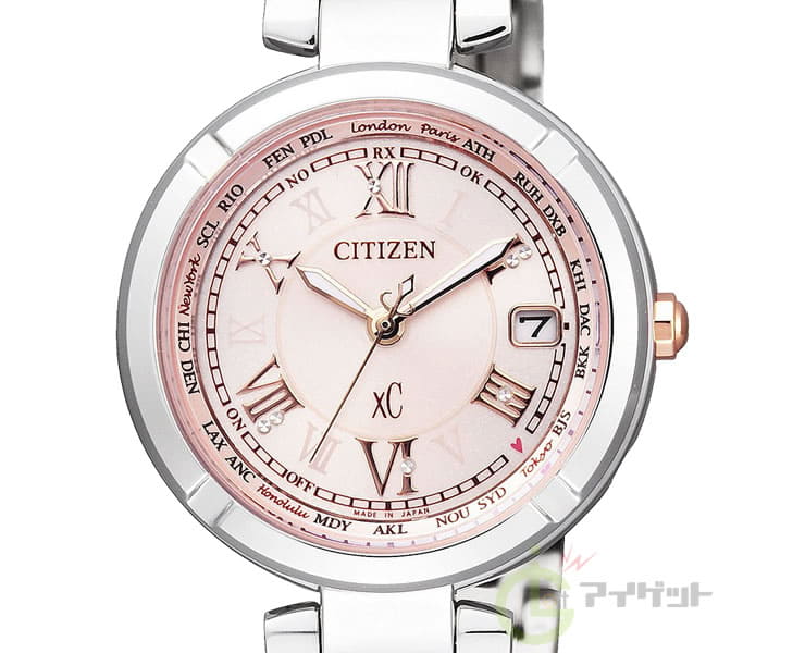 New]CITIZEN cross sea solar Eco Drive radio time signal Titania 