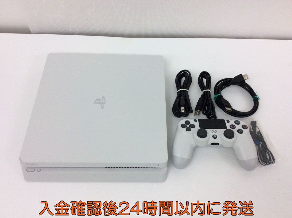 Used]SONY PS4 white CUH-2200A 500GB PlayStation4 system 6.00 DC09 