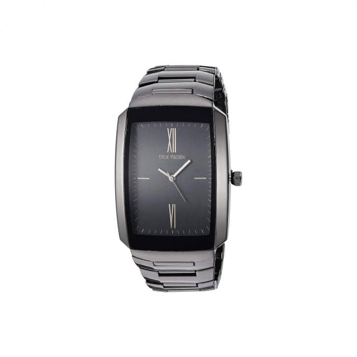 Steve madden on sale black mens watch