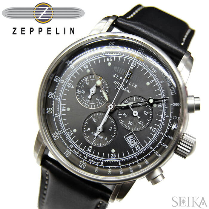 [New]Write ; and five years Zeppelin ZEPPELIN clock watch 7680-2 Silver ...