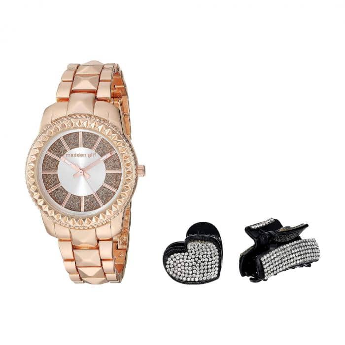 Steve madden rose store gold watch