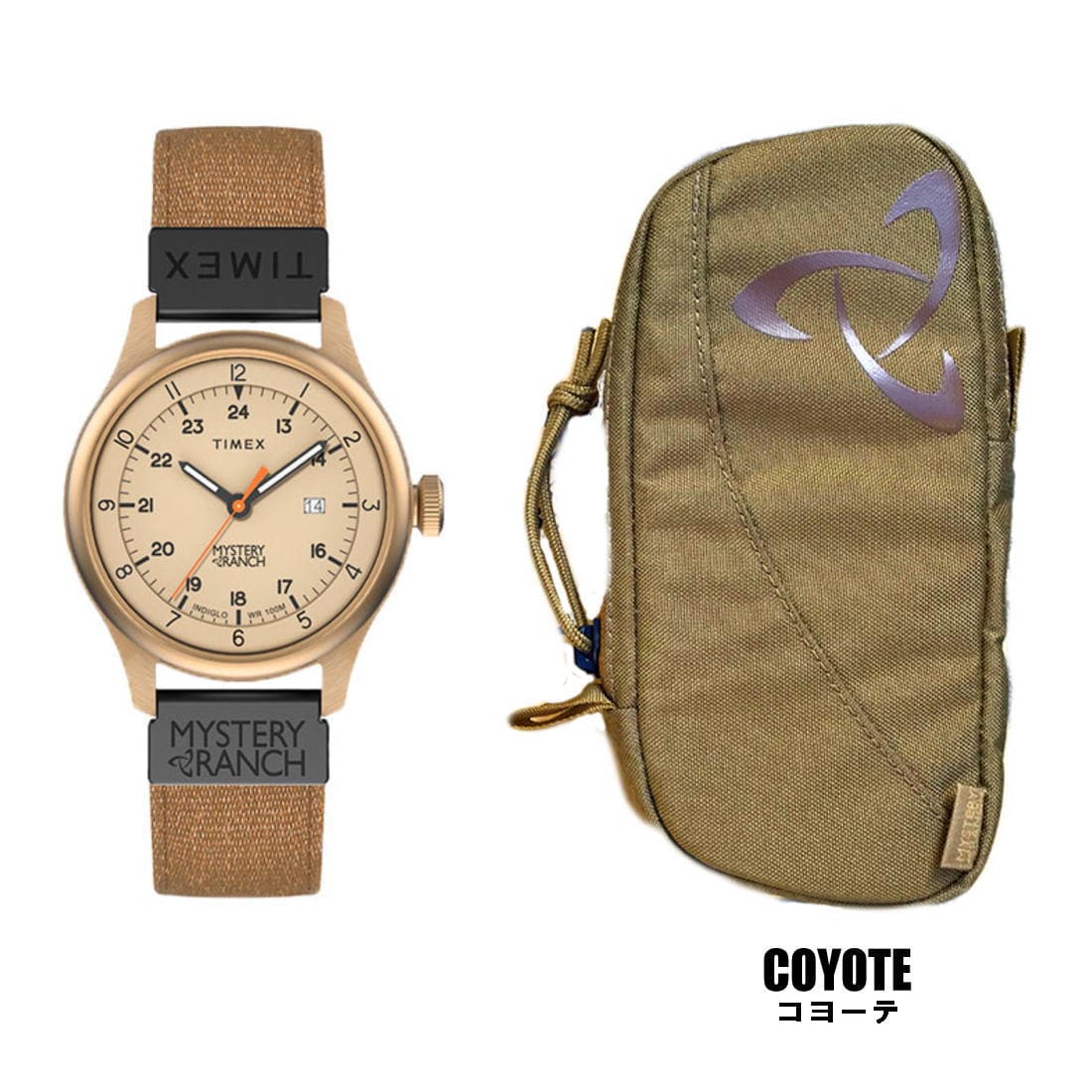 ★ミステリーランチxTIMEX★Field Watch 2 SP Package New]Mystery lunch Timex MR x TIMEX field 2 SP package clock