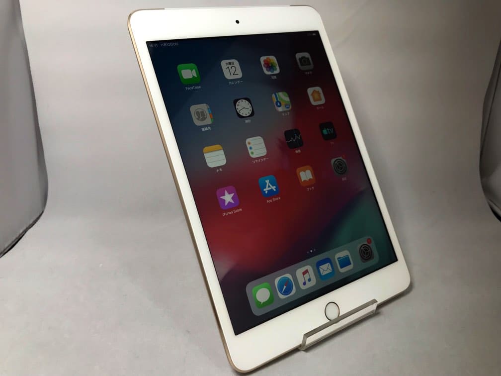 iPad mini3 gold A1600 WI-FI＋cellular 16GB バッテリー92％