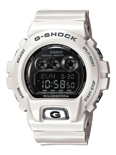 g shock watches in white