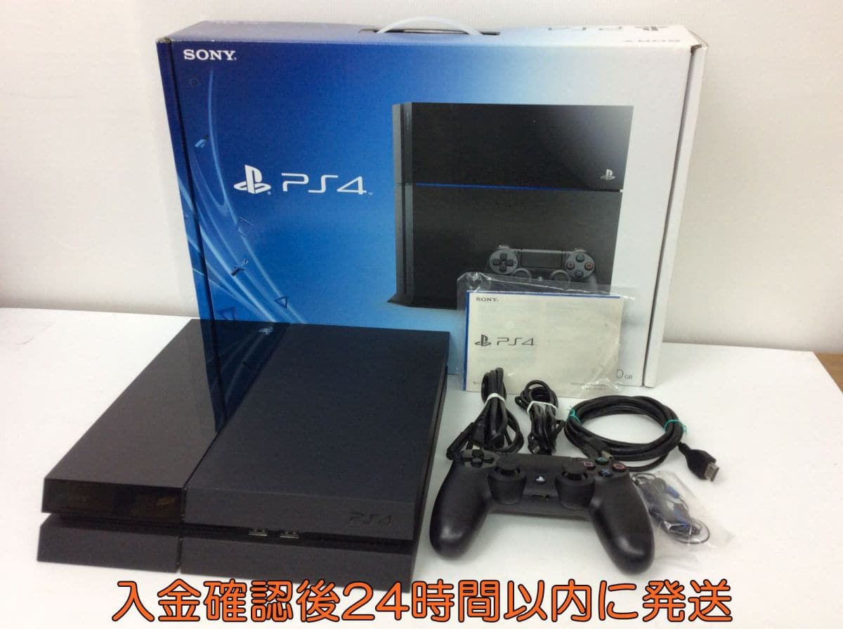 Used]SONY PS4 Black CUH-1100A 500GB PlayStation4 DC07-326jy/F4