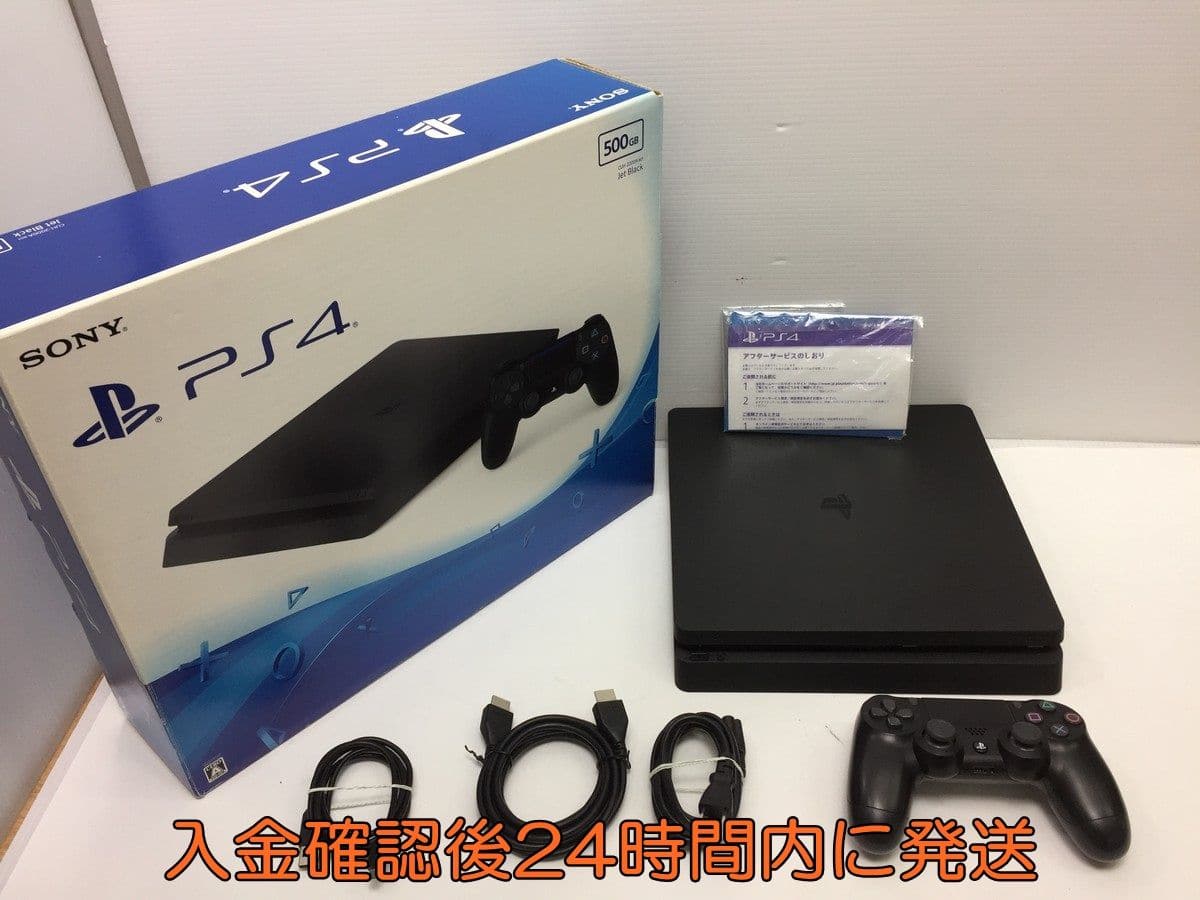 Used]5H0305-003yy/F4 which there is SONY PlayStation 4 jet Black 500GB (CUH- 2000AB01) initialization, operation check finished * accessories missing  part in - BE FORWARD Store