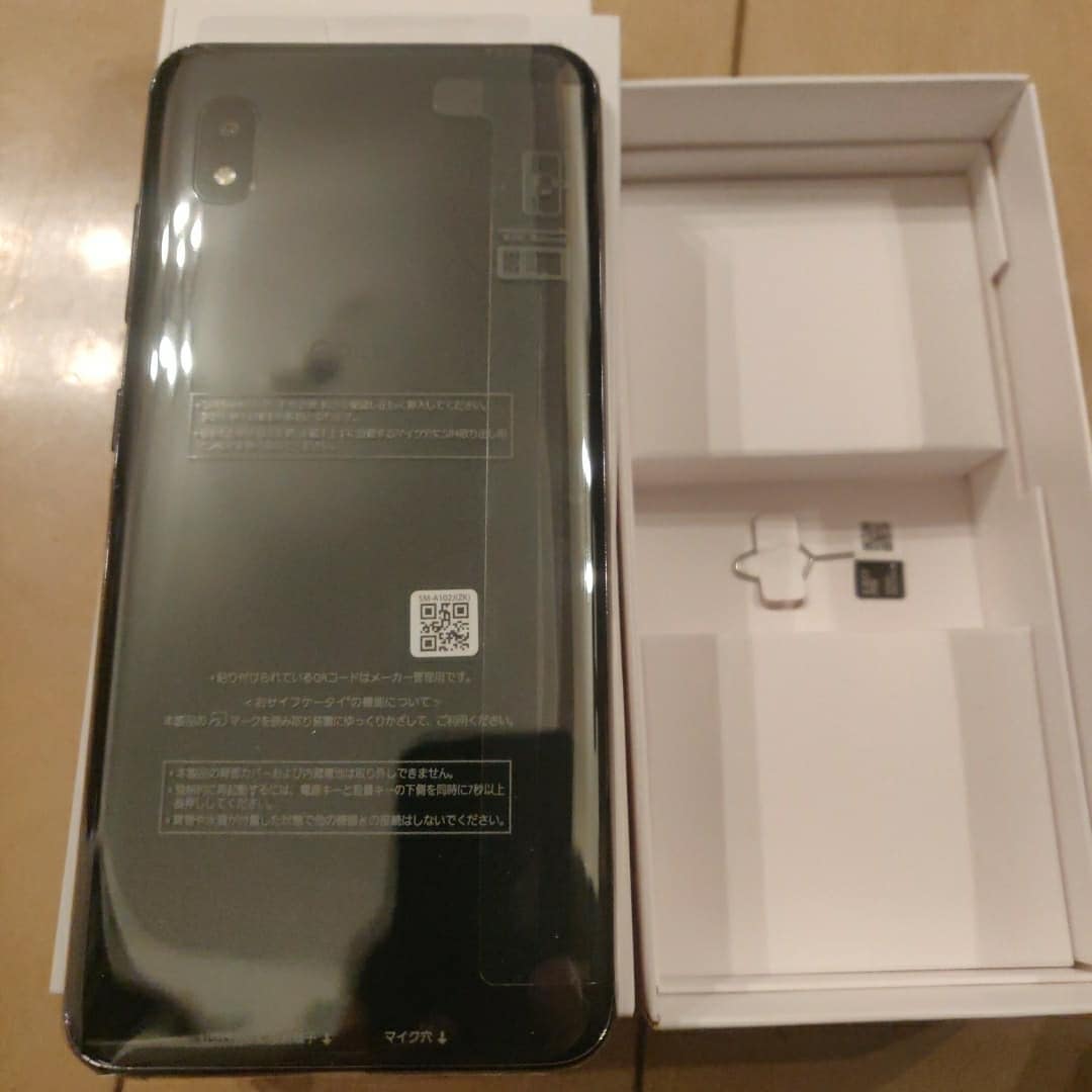 New]au Galaxy A20 Black SCV46 Sim-unlocked/Sim-free - BE