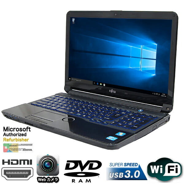 LIFEBOOK AH54/E /Core i3/ 8GB/ 640GB/ Win7/ MS Office2013Pro