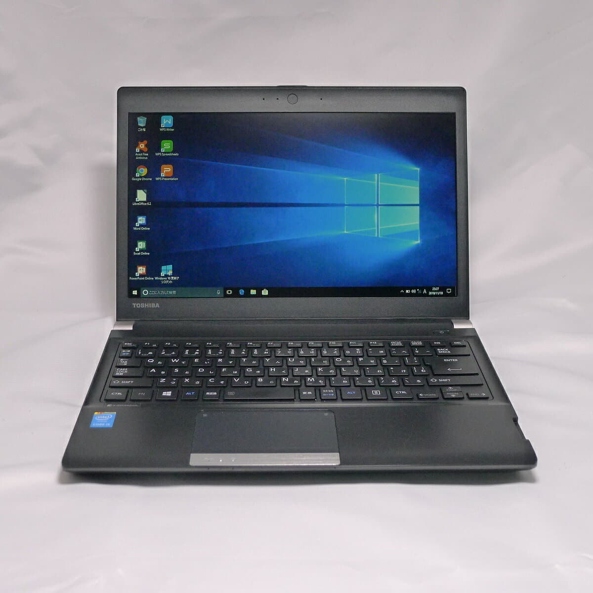 TOSHIBA dynabook R734 Core i3 4GB HDD320GB スーパーマルチ 無線LAN Windows10 64bitWPSOffice 13.3インチ 中古 中古パソコン 【中古】 ノートパソコン ジャンク品 TOSHIBA dynabook R734/K Core i3 4000M(2.4GHz)/メモリ