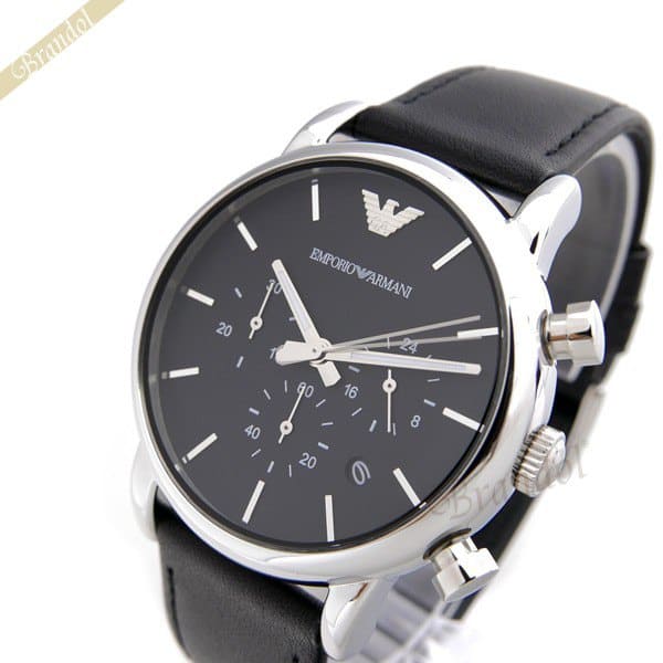 mens emporio armani chronograph watch ar1733