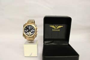 New]Watch mens minoir albill automatikuhr herrenuhr ht027 - BE FORWARD Store
